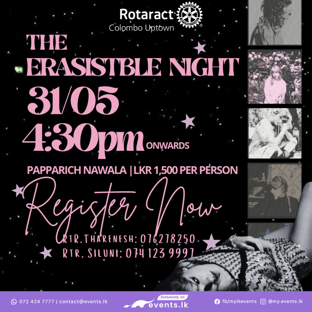 the erasistble karaoke by rotaract colombo uptown